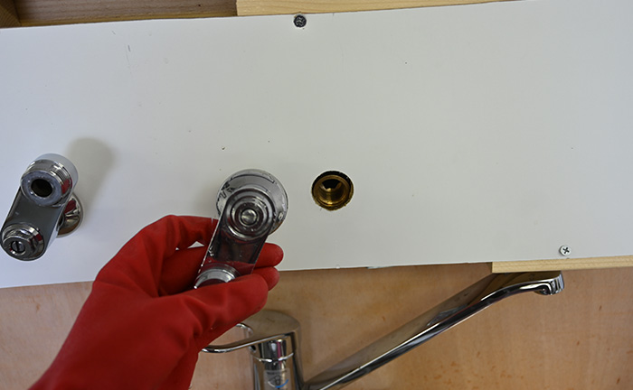 クランクを完全に取り外す