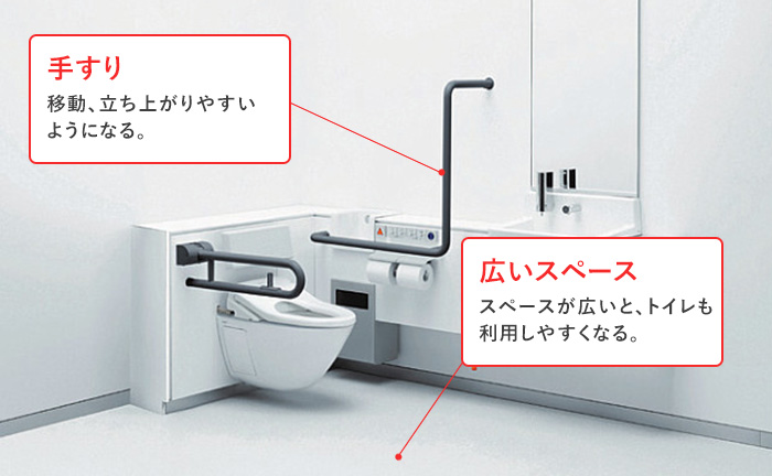 介護、バリアフリー用にトイレのリフォームを行おう
